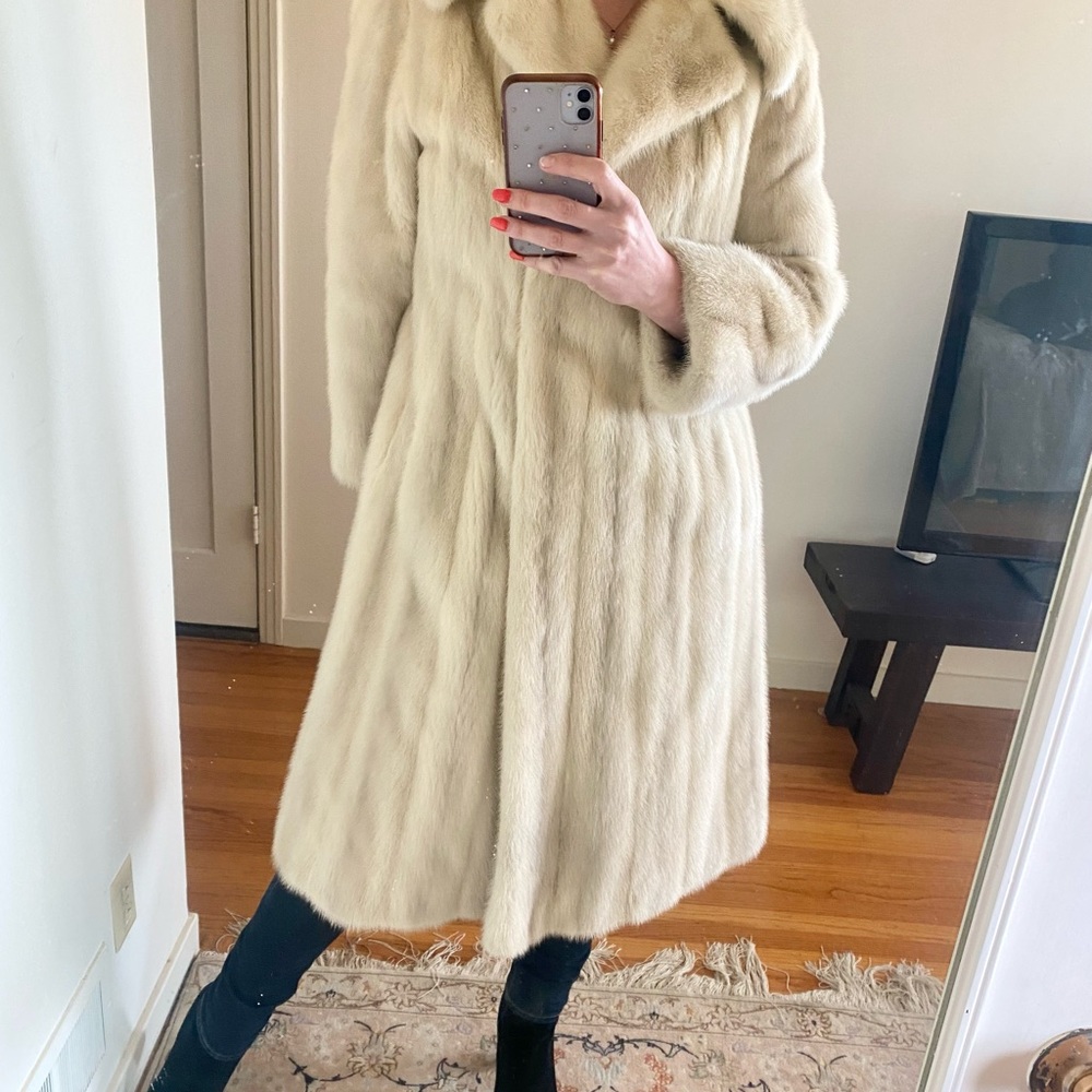 Vintage Mink Fur Coat